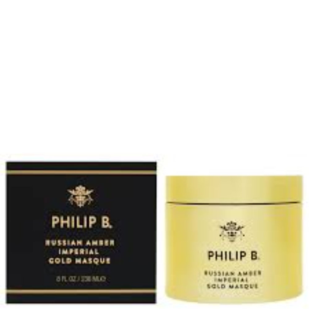 PHILIP B - Russian Amber Imperial Gold Hair Luxurious Masque 8oz - BNWT
